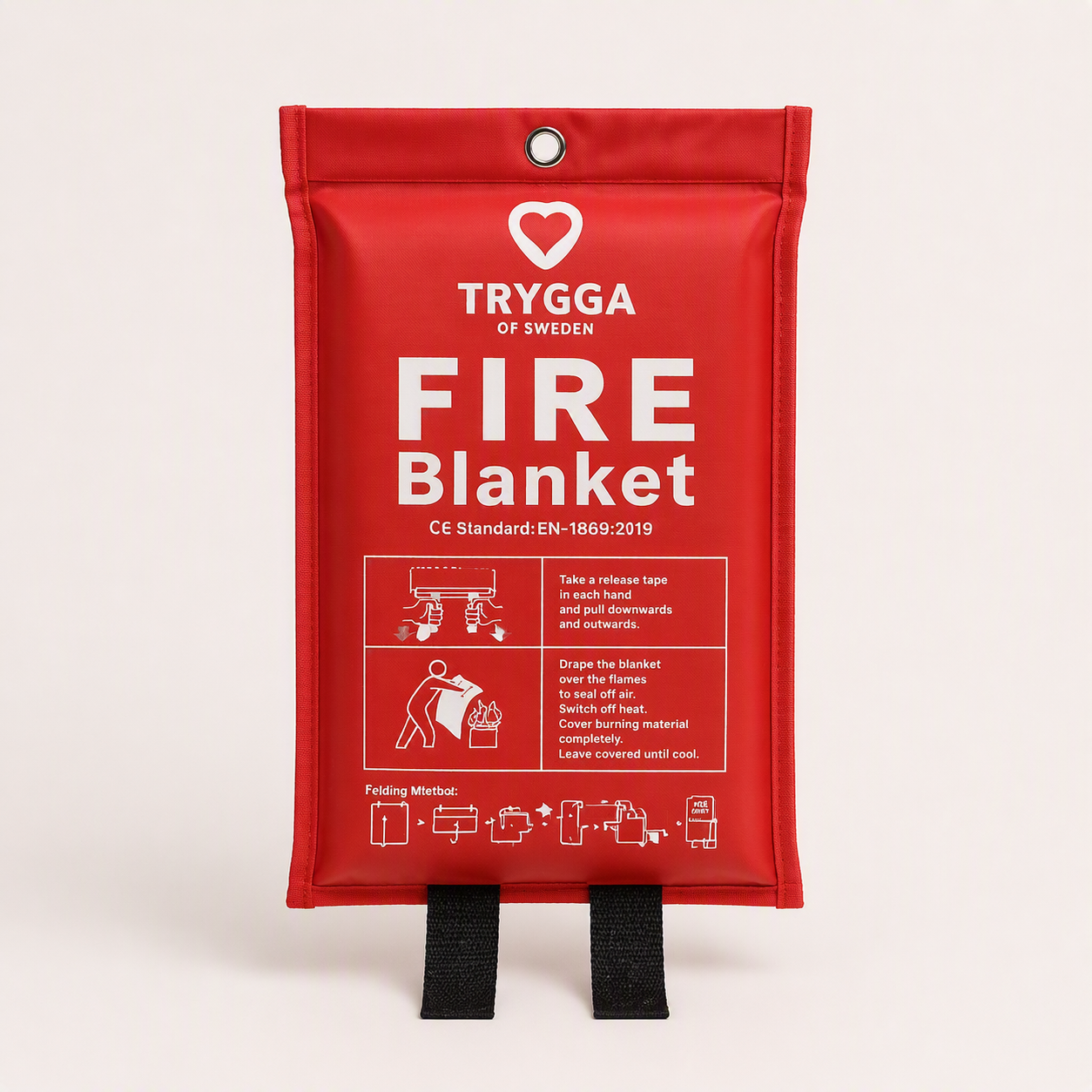 Brandfilt 100x100 cm för hemmet